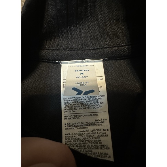 NWT Old Navy Seamless Performance Long Sleeve Crop Top Workout Athletic M Medium - Picture 3 of 6